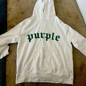 Trendy: PURPLE brand hoodie